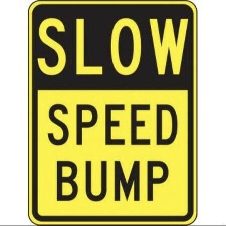 Accuform SURFACE DRIVING CONDITIONS SIGN FRW490DP FRW490DP